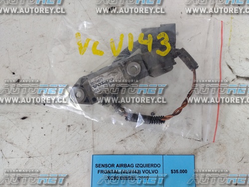 Sensor Airbag Izquierdo Frontal (VLV143) Volvo XC90 Diesel 2010 $25.000 + IVA