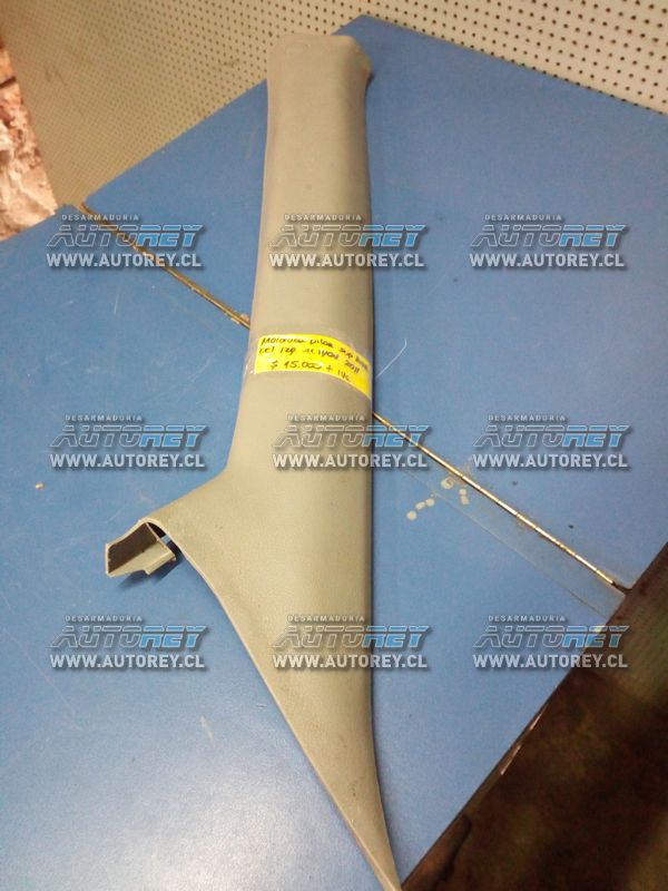 Tapiz cubre pilar delantero superior izquierdo Ssangyong Actyon 2007 al 2012 $10.000 mas iva (3)