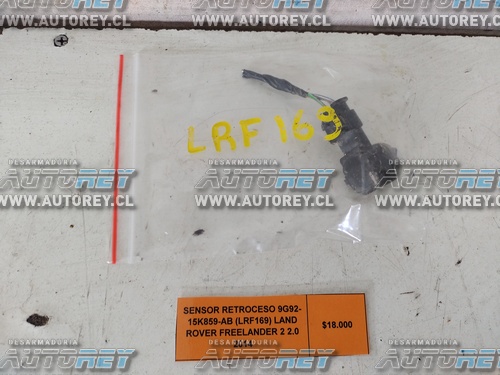 Sensor Retroceso 9G92-15k859-AB (LRF169) Land Rover Freelander 2 2.0 2014 $18.000 + IVA