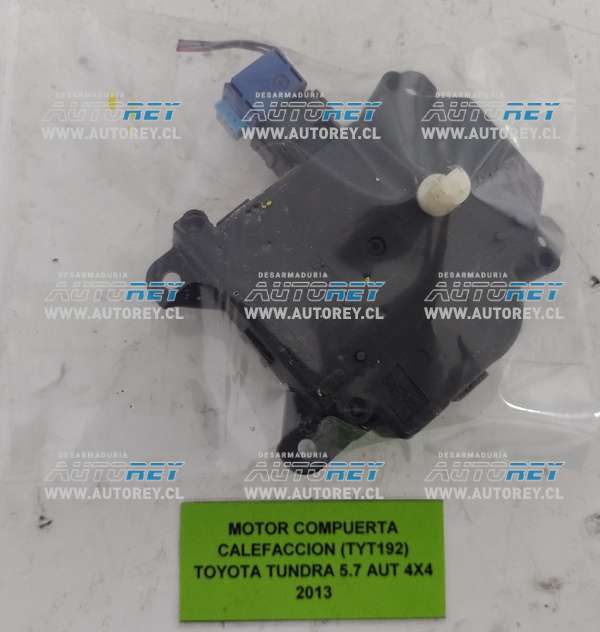 Motor Compuerta Calefacción (TYT192) Toyota Tundra 5.7 AUT 4×4 2013 $15.000 + IVA
