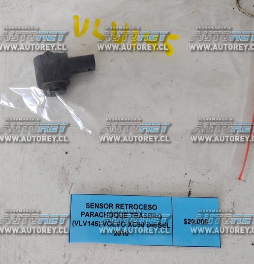 Sensor Retroceso Parachoque Trasero (VLV145) Volvo XC90 Diesel 2010 $20.000 + IVA