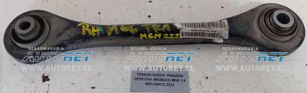 Tensor Rueda Trasera Derecha (MGM222) MG6 1.5 Mecánico 2021 $40.000 + IVA