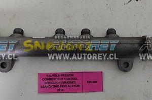 Válvula Presión Combustible Con Riel Inyección (SNA2042) Ssangyong New Actyon 2014 $60.000 + IVA