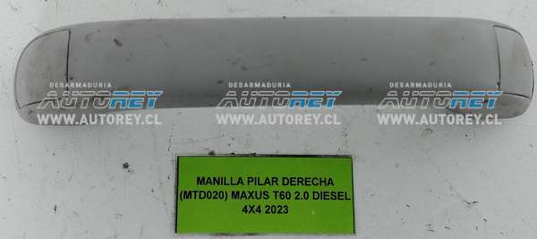 Manilla Pilar Derecha (MTD020) Maxus T60 2.0 Diesel 4×4 2023 $10.000 + IVA