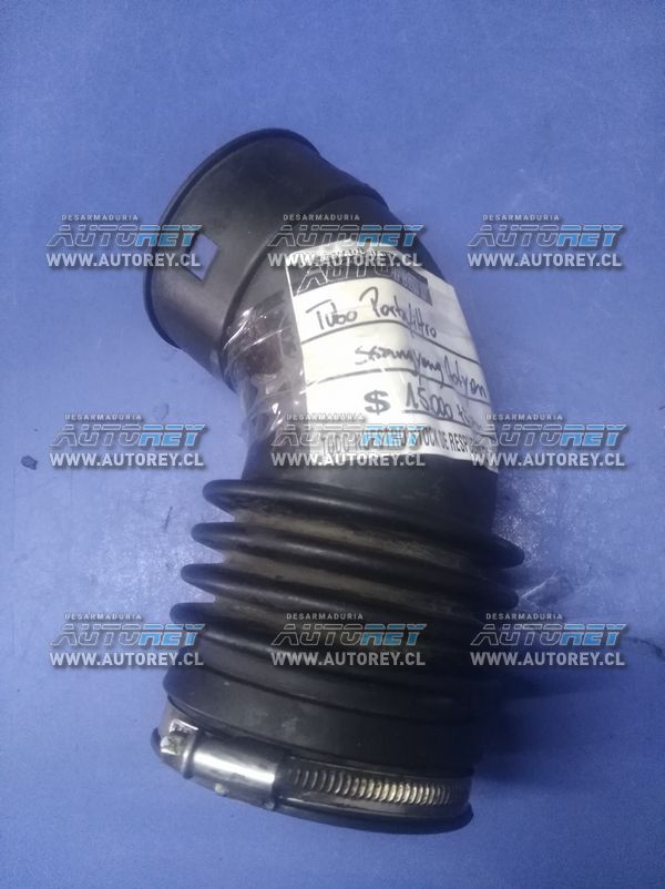 Tubo porta filtro Ssangyong Actyon 2007 al 2012 $15.000 mas iva