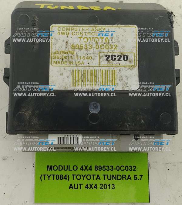 Módulo 4×4 89533-0C032 (TYT084) Toyota Tundra 5.7 AUT 4×4 2013 $100.000 + IVA