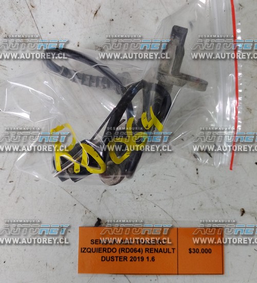 Sensor ABS Trasero Izquierdo (RD064) Renault Duster 2019 1.6 $30.000 + IVA