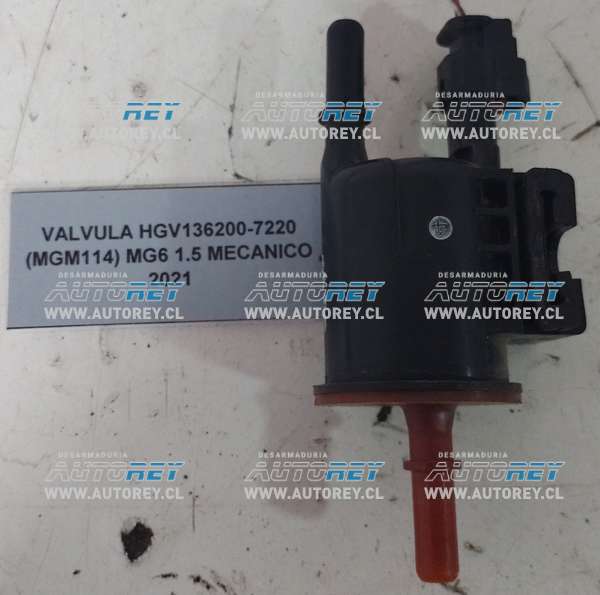 Válvula HGV136200-7220 (MGM114) MG6 1.5 Mecánico 2021 $50.000 + IVA