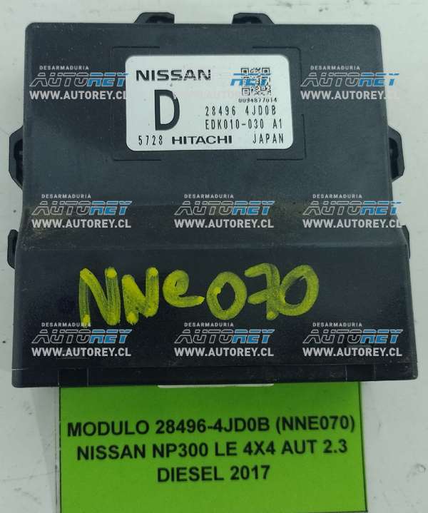 Módulo 28496-4JD0B (NNE070) Nissan NP300 LE 4X4 AUT 2.3 Diesel 2017 $50.000 + IVA