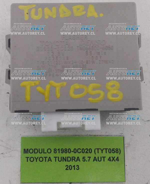 Módulo 81980-0C020 (TYT058) Toyota Tundra 5.7 AUT 4×4 2013 $50.000 + IVA