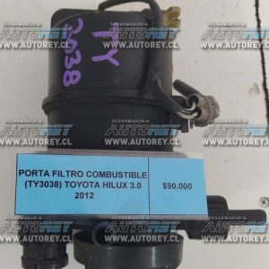 Porta Filtro Combustible (TY3038) Toyota Hilux 3.0 2012 $90.000 + IVA