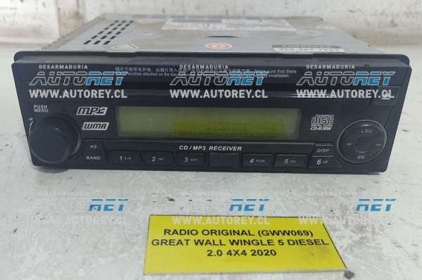 Radio Original (GWW069) Great Wall Wingle 5 Diesel 2.0 4×4 2020 $20.000 + IVA