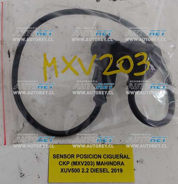 Sensor Posición Cigüeñal CKP (MXV203) Mahindra XUV500 2.2 Diesel 2019 $45.000 + IVA