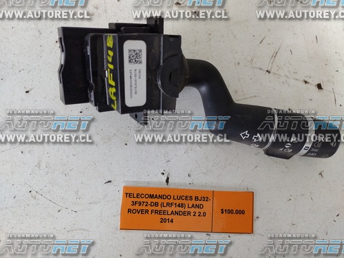 Telecomando Luces BJ32-3F972-DB (LRF148) Land Rover Freelander 2 2.0 2014 $100.000 + IVA