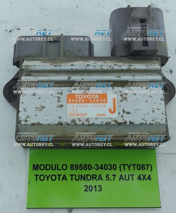 Módulo 89580-34030 (TYT087) Toyota Tundra 5.7 AUT 4×4 2013 $80.000 + IVA