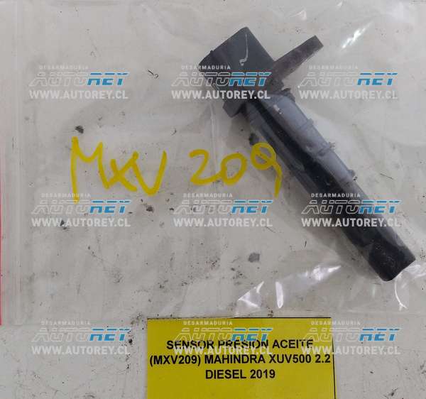 Sensor Presión Aceite (MXV209) Mahindra XUV500 2.2 Diesel 2019 $30.000 + IVA