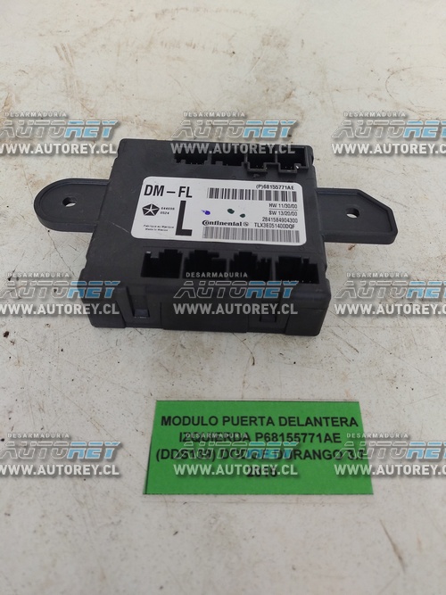 Módulo Puerta Delantera Izquierda P68155771AE (DDS139) Dodge Durango 3.6 2015 $30.000 + IVA