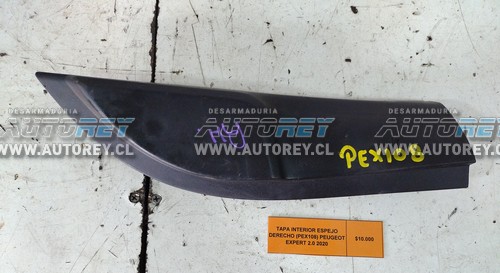 Tapa Interior Espejo Derecho (PEX108) Peugeot Expert 2.0 2020 $10.000 + IVA