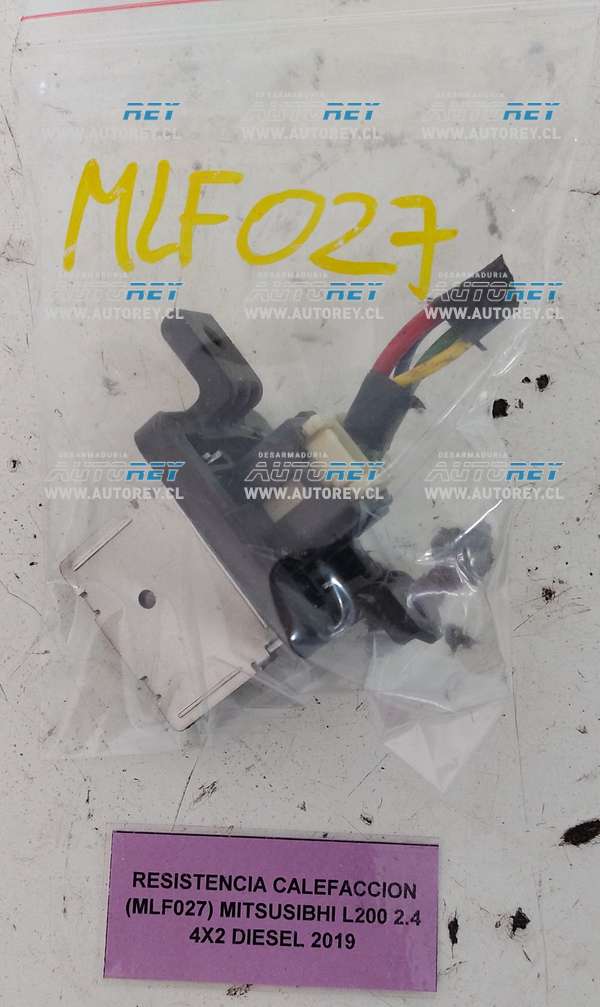 Resistencia Calefacción (MLF027) Mitsubishi L200 2.4 4×2 Diesel 2019 $25.000 + IVA