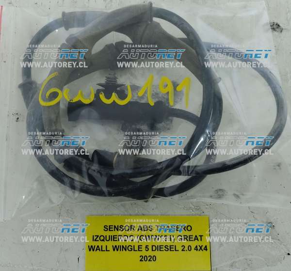 Sensor ABS Trasero Izquierdo (GWW191) Great Wall Wingle 5 Diesel 2.0 4×4 2020 $30.000 + IVA