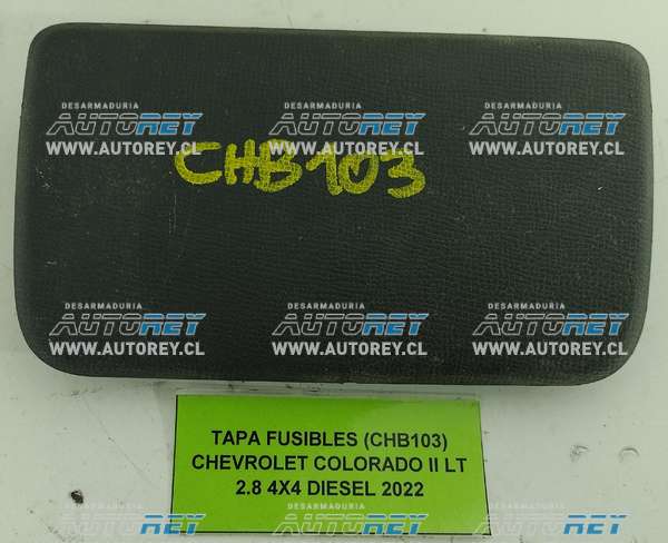 Tapa Fusibles (CHB103) Chevrolet Colorado II LT 2.8 4×4 Diesel 2022 $10.000 + IVA