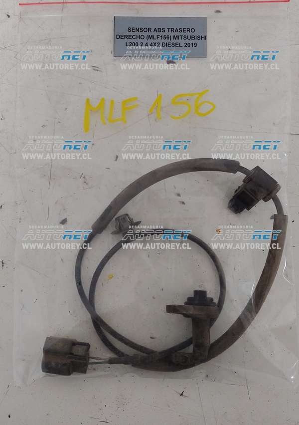 Sensor ABS Trasero Derecho (MLF156) Mitsubishi L200 2.4 4×2 Diesel 2019 $50.000 + IVA