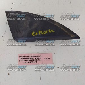 Moldura Interior Espejo Izquierdo BB53-17D698-A (FE354) Ford Explorer 3.5 4×4 Limited 2015 $10.000 +