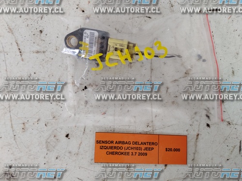 Sensor Airbag Delantero Izquierdo (JCH103) Jeep Cherokee 3.7 2009 $20.000 + IVA