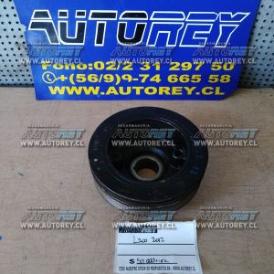 Polea Damper cigueñal Mitsubishi L200 2.5 2007 al 2015 $30.000 mas iva (2)