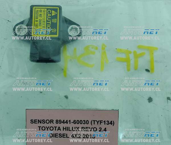 Sensor 89441-60030 (TYF134) Toyota Hilux Revo 2.4 Diesel 4×4 2018 $30.000 + IVA