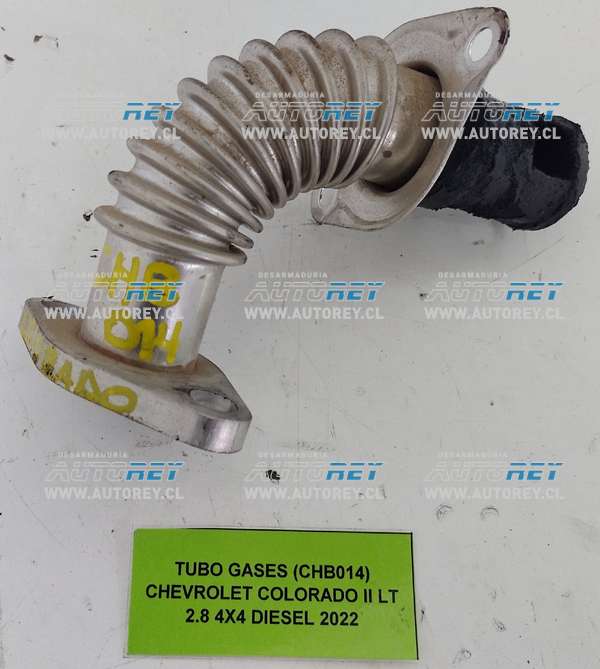 Tubo Gases (CHB014) Chevrolet Colorado II LT 2.8 4×4 Diesel 2022 $30.000 + IVA