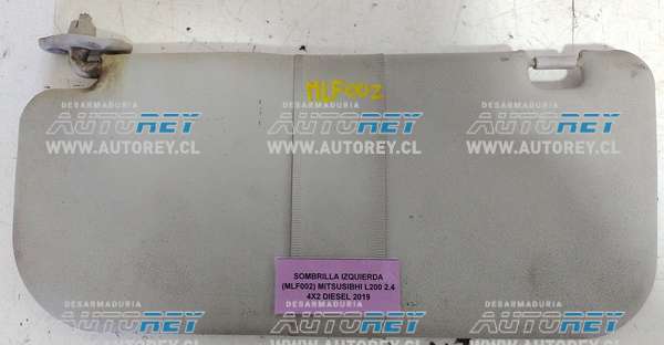 Sombrilla Izquierda (MLF002) Mitsubishi L200 2.4 4×2 Diesel 2019 $20.000 + IVA