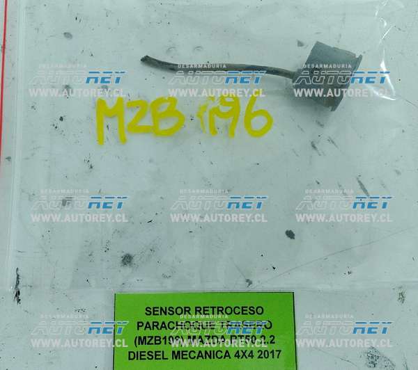 Sensor Retroceso Parachoque Trasero (MZB196) Mazda BT50 2.2 Diesel Mecánica 4×4 2017 $20.000 + IVA