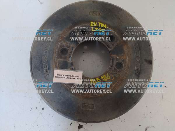 Tambor Freno (MLD186) Mitsubishi L200 2.4 4×2 2018 $15.000 + IVA