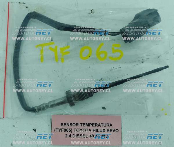 Sensor Temperatura (TYF065) Toyota Hilux Revo 2.4 Diesel 4×4 2018 $40.000 + IVA