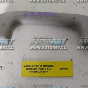 Manilla Techo Trasera Derecha (KS334) Kia Sportage 2018 $10.000 + IVA