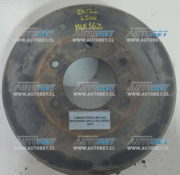 Tambor Freno (MLF162) Mitsubishi L200 2.4 4×2 Diesel 2019 $15.000 + IVA