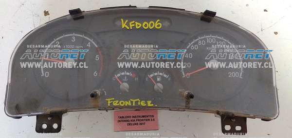 Tablero Instrumentos (KFD006) Kia Frontier 2.5 Deluxe 2017 $100.000 + IVA