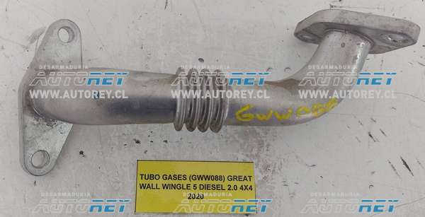 Tubo Gases (GWW088) Great Wall Wingle 5 Diesel 2.0 4×4 2020 $20.000 + IVA