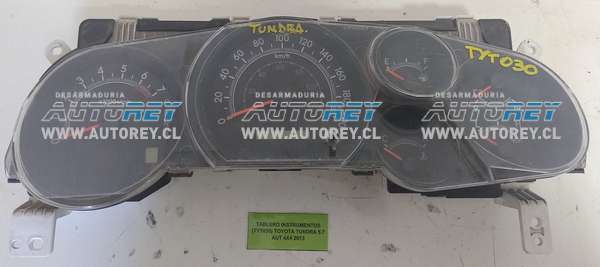 Tablero Instrumentos (TYT030) Toyota Tundra 5.7 AUT 4×4 2013 $90.000 + IVA