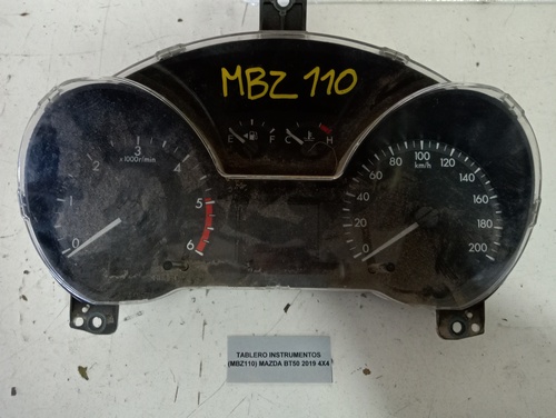 Tablero Instrumentos (MBZ110) Mazda BT50 2019 4×4 $100.000 + IVA