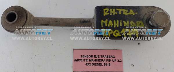 Tensor Eje Trasero (MPQ179) Mahindra Pik Up 2.2 4×2 Diesel 2018 $10.000 + IVA