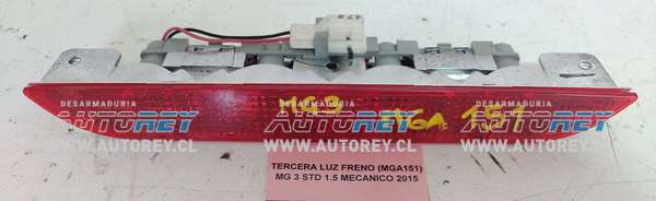 Tercera Luz Freno (MGA151) MG 3 STD 1.5 Mecánico 2015 $15.000 + IVA.jpeg