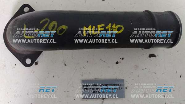 Tubo Derecho Intercooler (MLF110) Mitsubishi L200 2.4 4×2 Diesel 2019 $40.000 + IVA