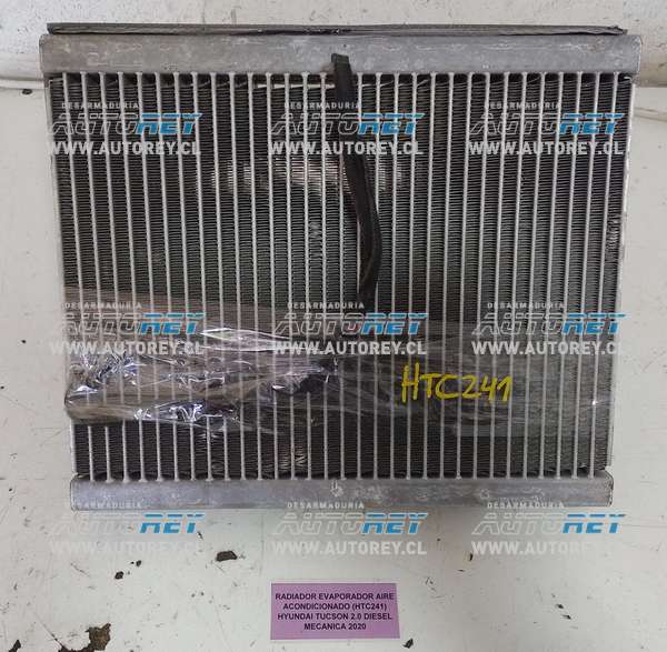 Radiador Evaporador Aire Acondicionado (HTC241) Hyundai Tucson 2.0 Diesel Mecánica 2020 $90.000 + IVA
