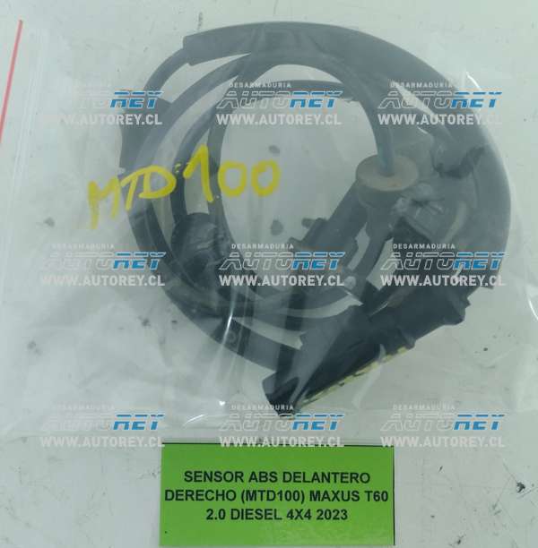 Sensor ABS Delantero Derecho (MTD100) Maxus T60 2.0 Diesel 4×4 2023 $40.000 + IVA