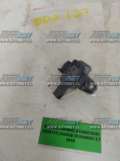 Sensor Airbag A1668210351 (DDS137) Dodge Durango 3.6 2015 $20.000 + IVA