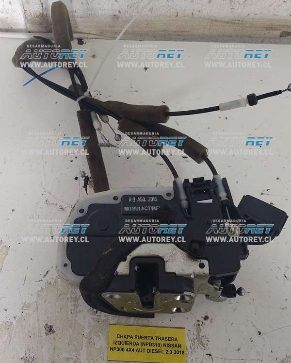 Chapa Puerta Trasera Izquierda (NPD310) Nissan NP300 4×4 AUT Diesel 2.3 2018