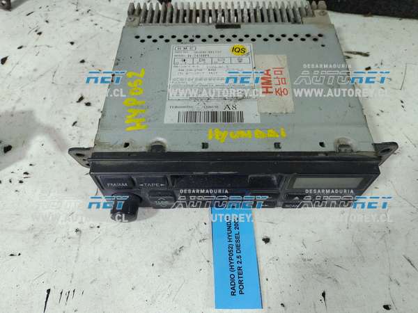 Radio (HYP052) Hyundai Porter 2.5 Diesel 2008