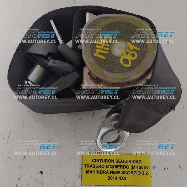 Cinturon Seguridad Trasero Izquierdo (MHS081) Mahindra New Scorpio 2.2 2014 4×2